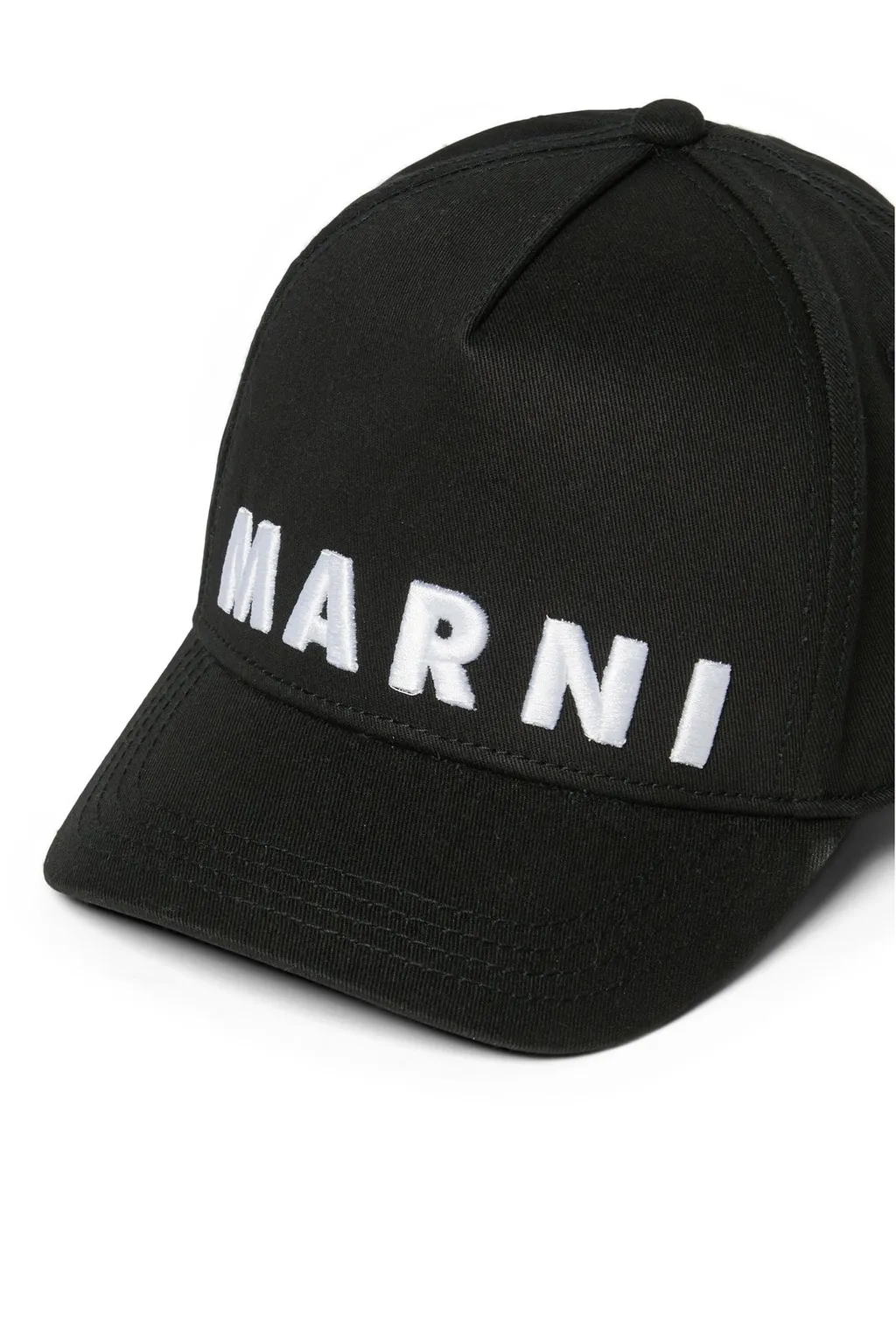 Marni Kids Logo Embroidered Baseball Cap