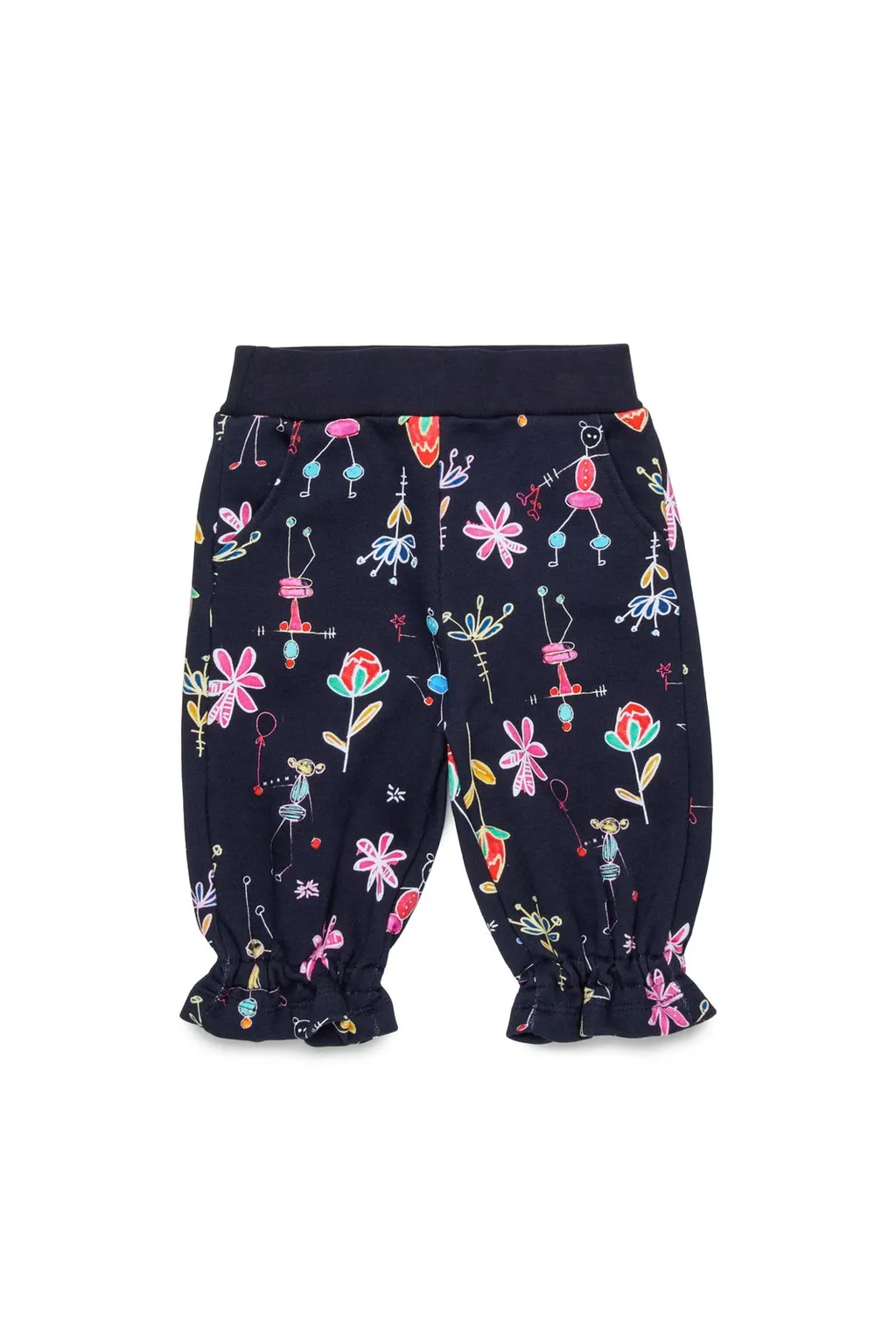 Marni Kids Allover Floral Printed Pants