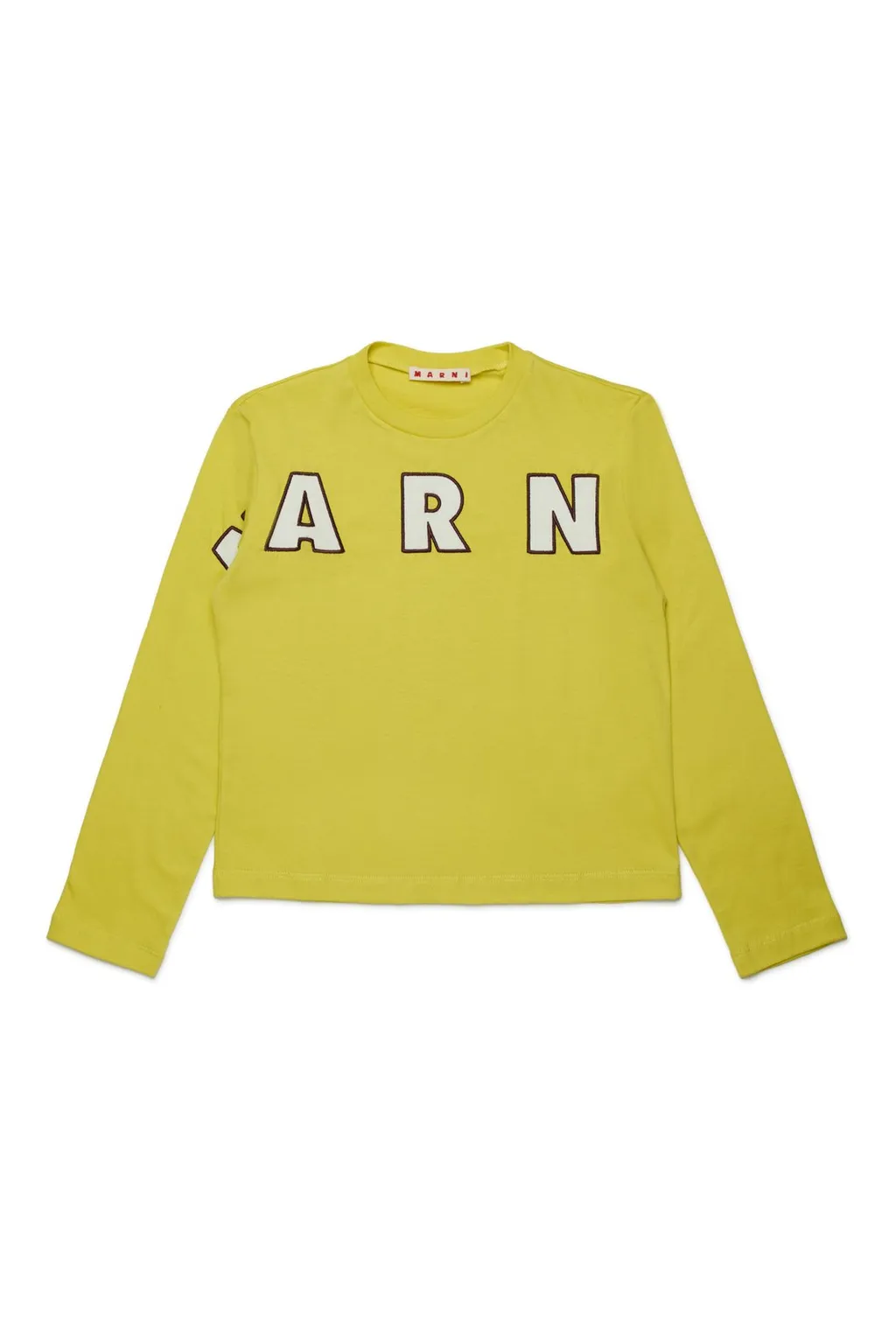 Marni Kids Logo Printed Long-Sleeved T-Shirt