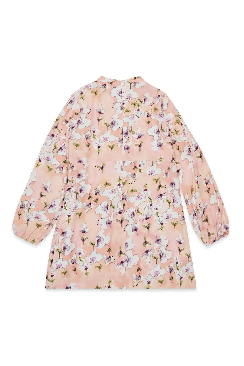 Marni Kids Allover Floral Printed Mini Dress