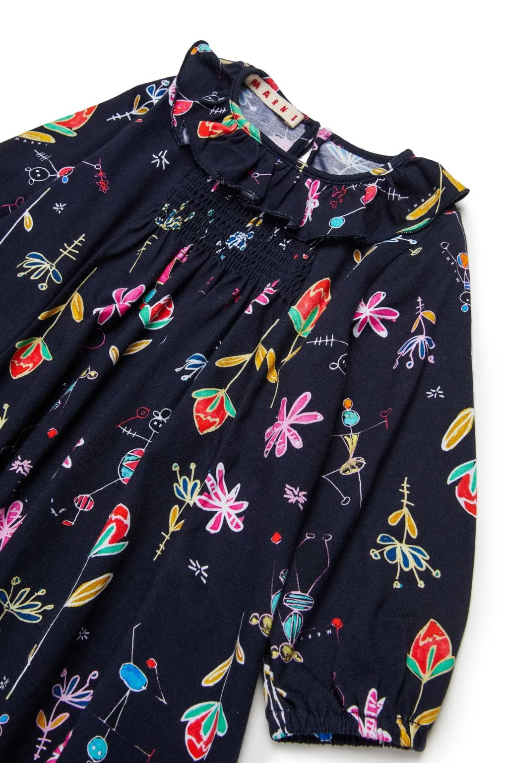 Marni Kids Floral-Printed Dress