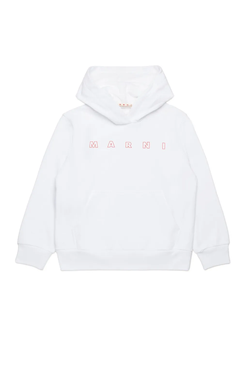 Marni Kids Logo Detailed Hoodie