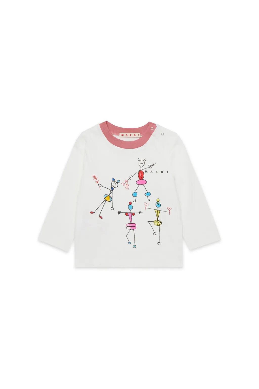 Marni Kids Graphic Printed T-Shirt