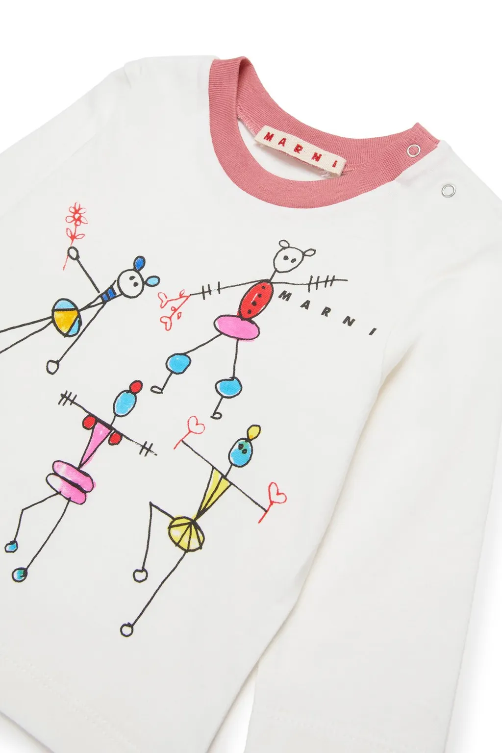 Marni Kids Graphic Printed T-Shirt