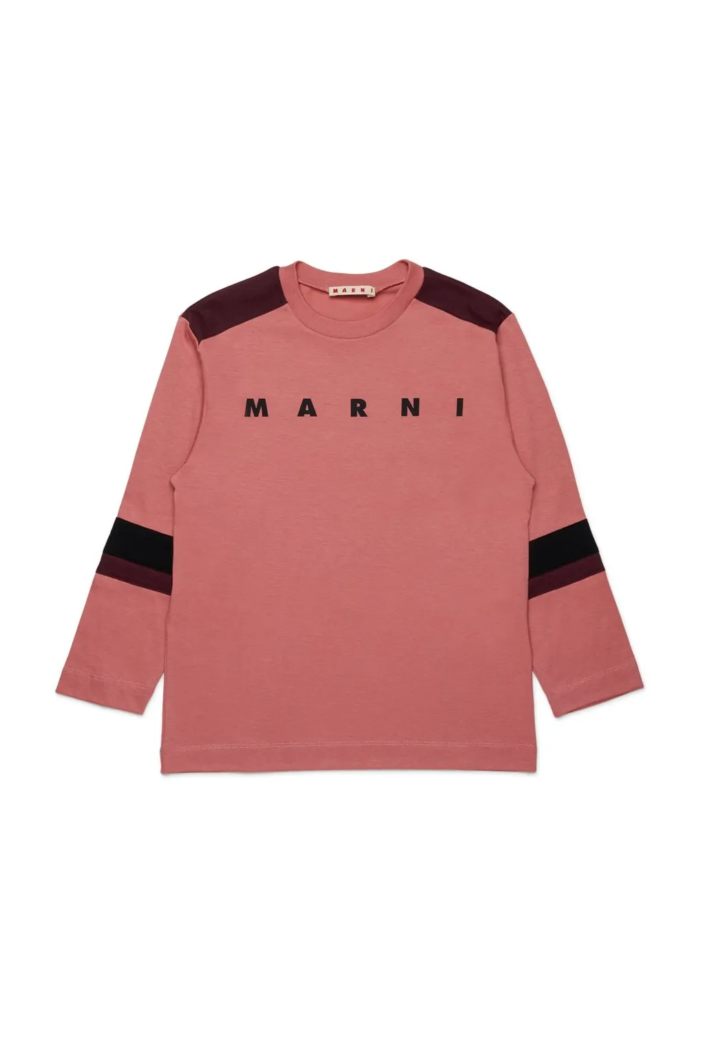 Marni Kids Logo-Printed Long-Sleeved T-Shirt