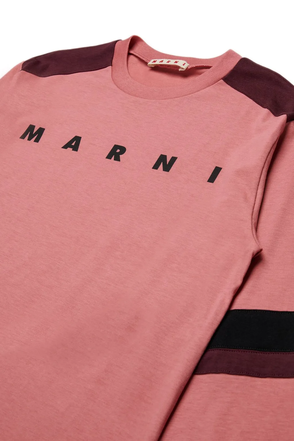 Marni Kids Logo-Printed Long-Sleeved T-Shirt