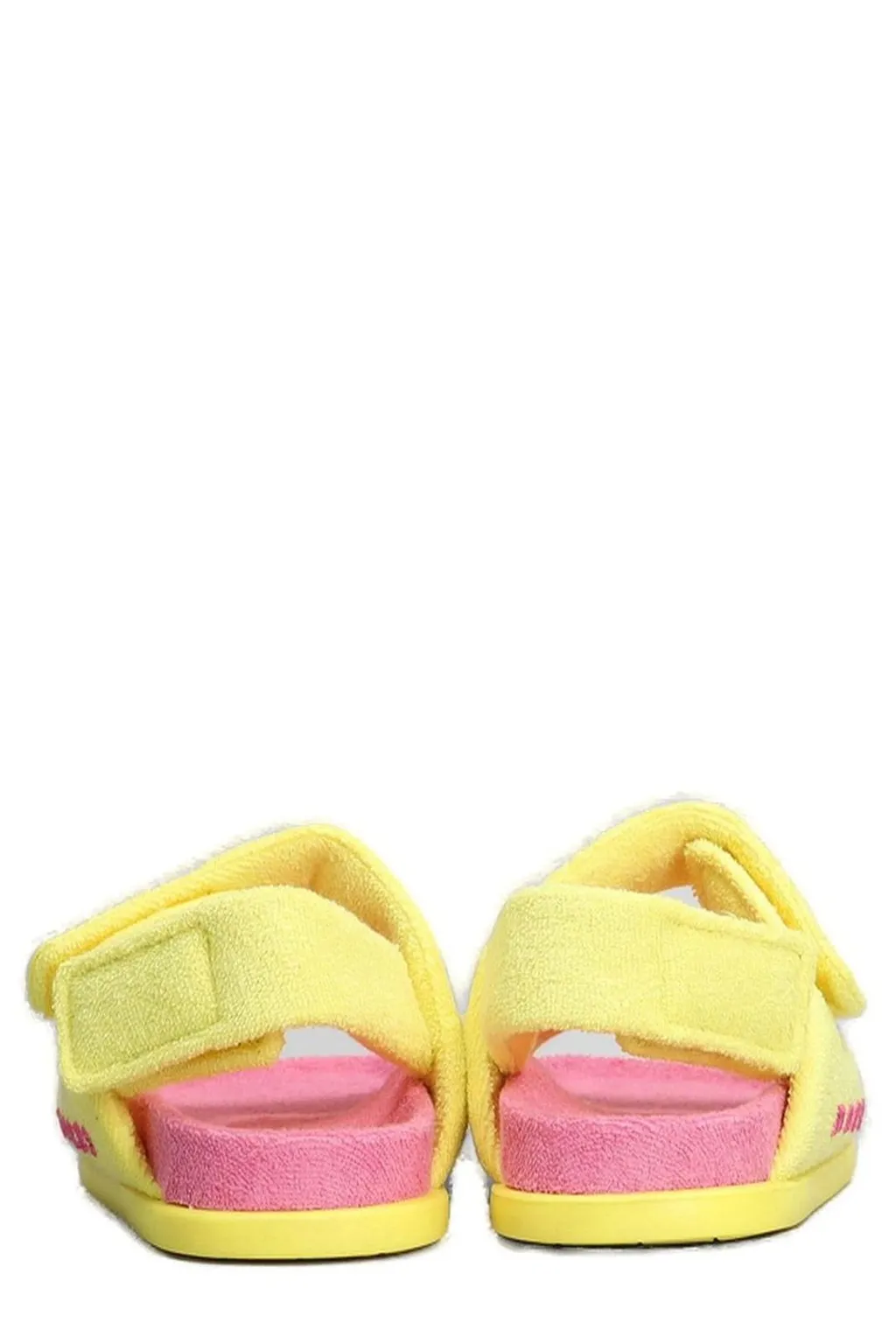 Marni Kids Towelling Touch-Strap Sandals