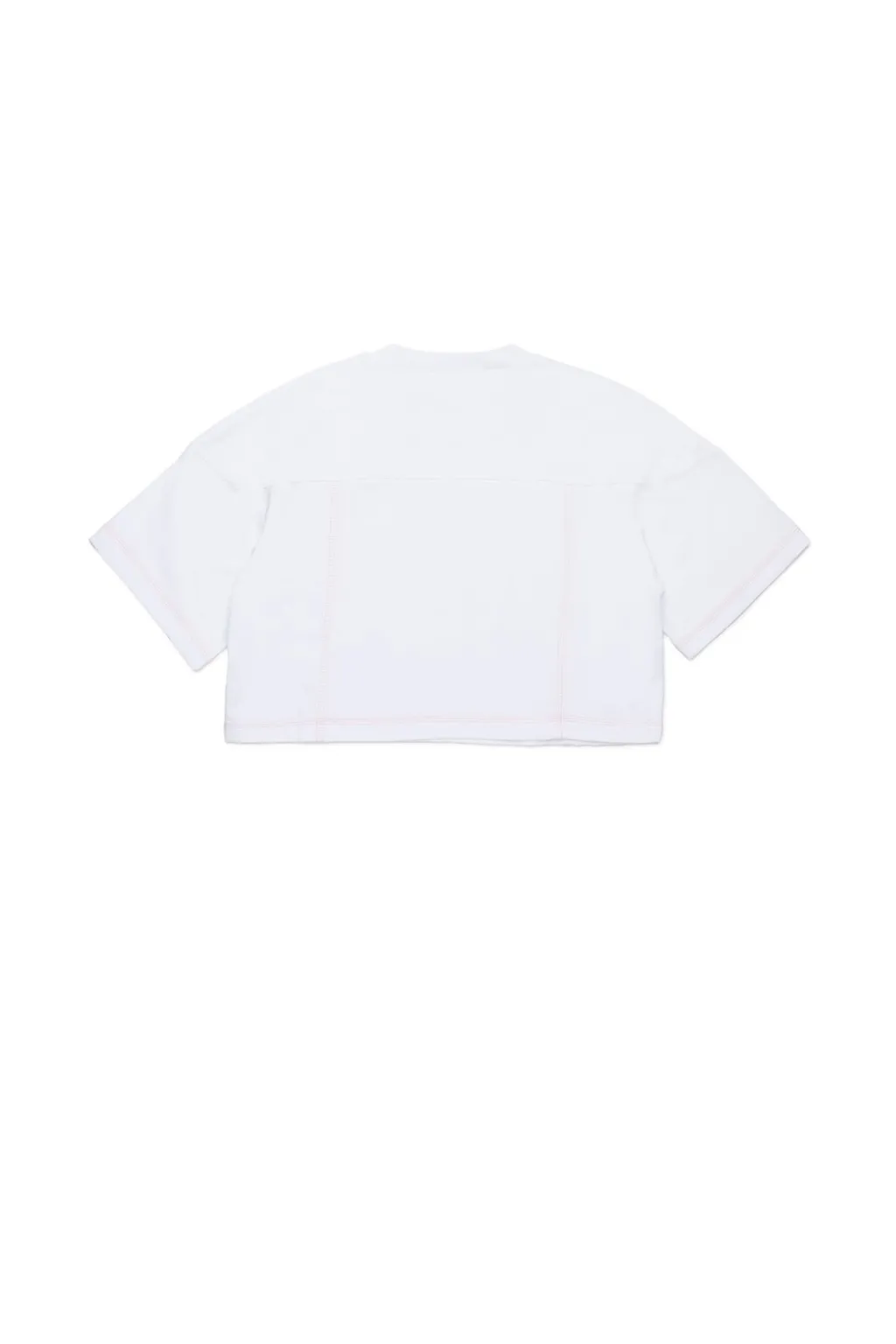 Marni Kids Logo Printed Cropped T-Shirt