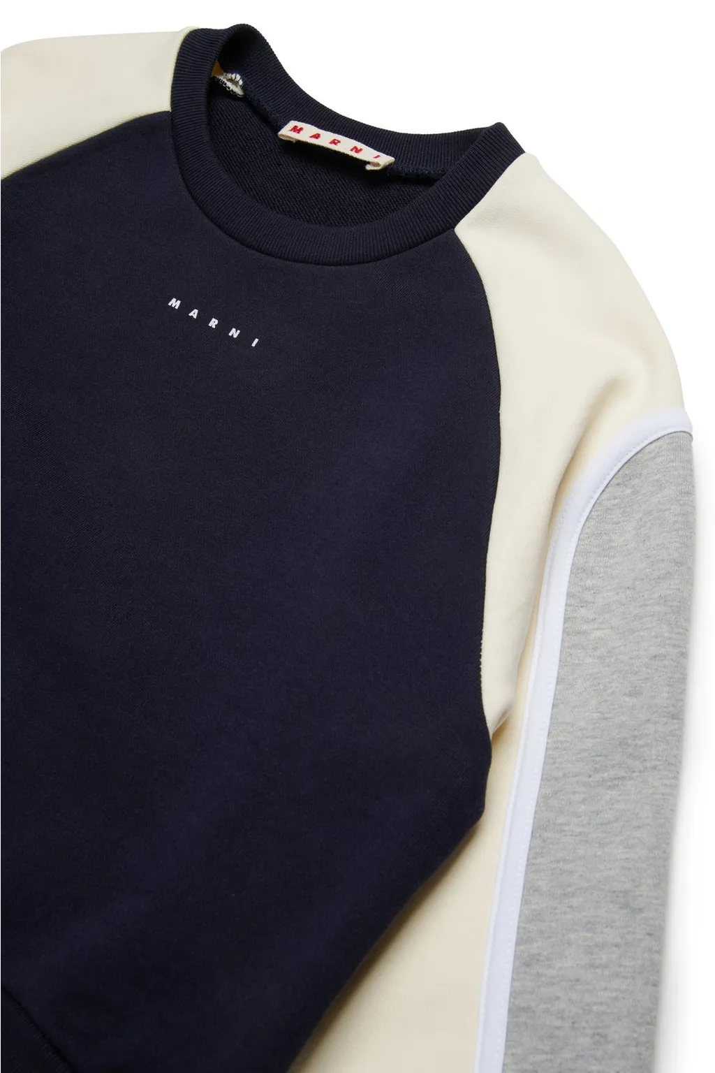 Marni Kids Colorblock Crewneck Sweatshirt