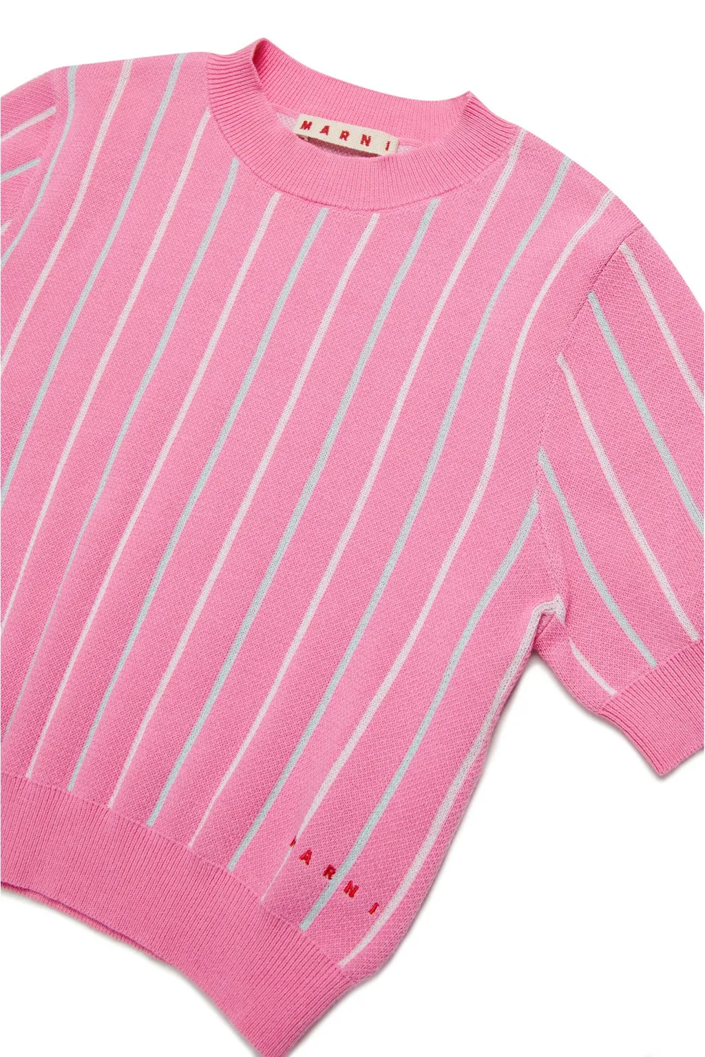 Marni Kids Striped Knitted Top
