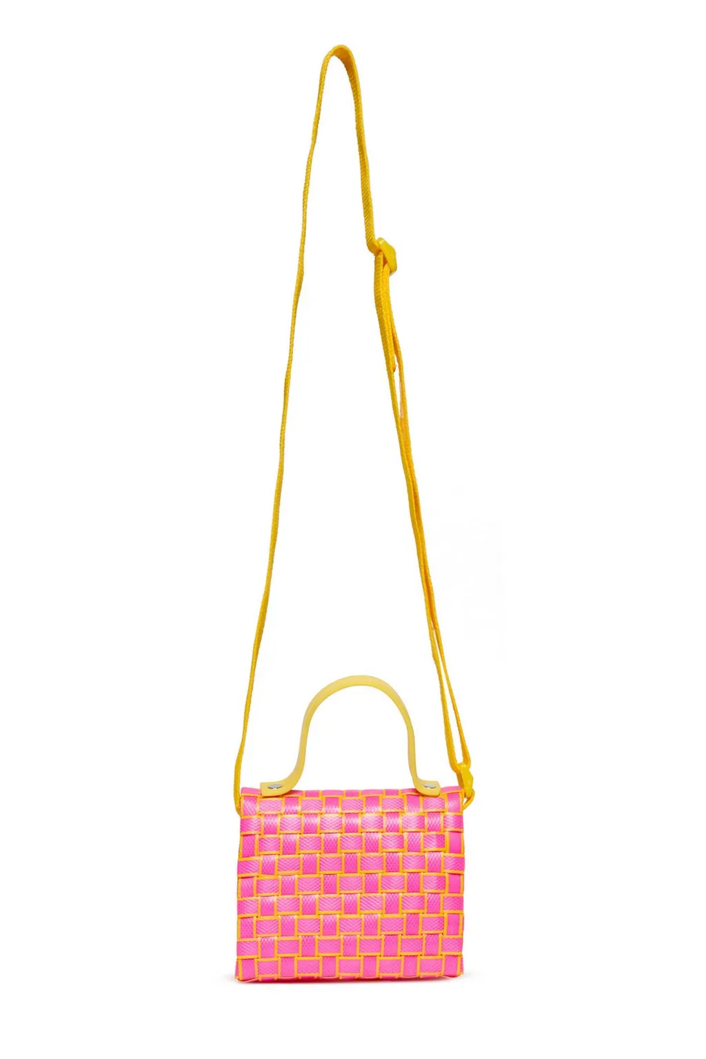 Marni Kids Joy Micro Foldover Top Shoulder Bag