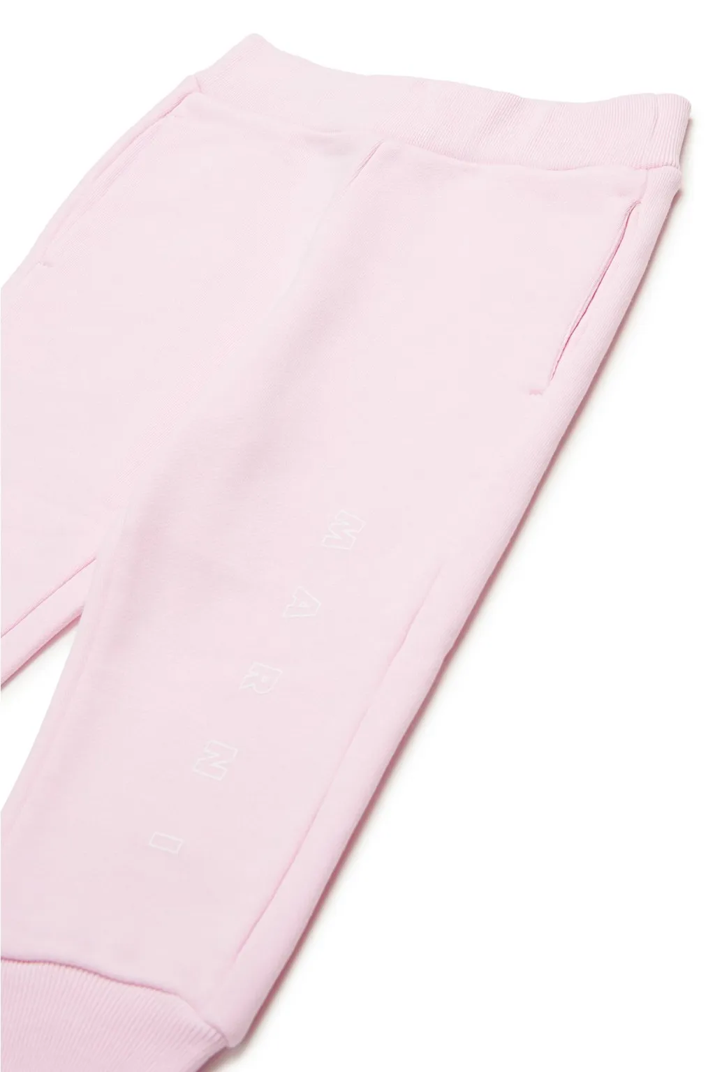 Marni Kids Logo Printed Fleece Jogger Pants