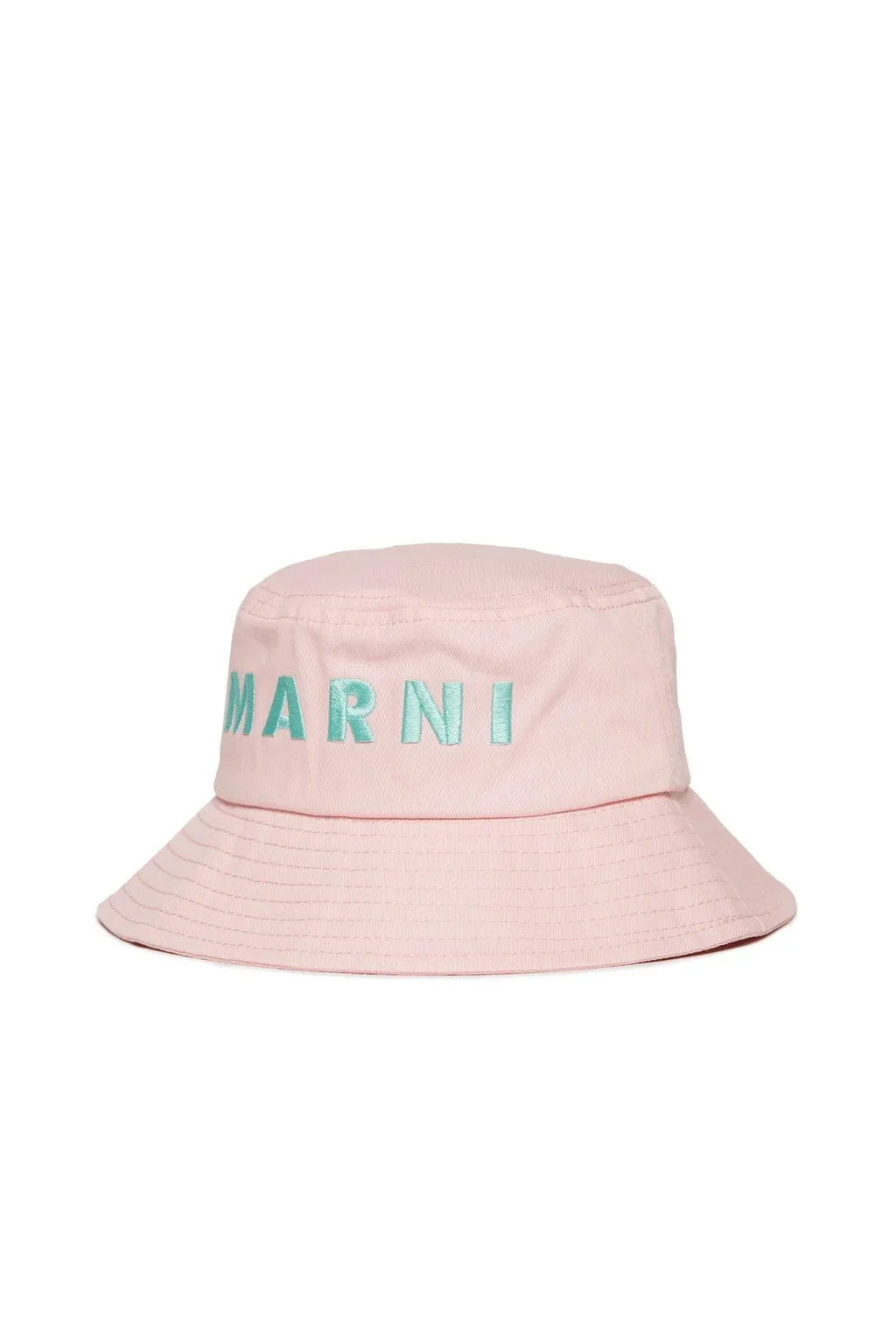 Marni Kids Logo Embroidered Fisherman Hat