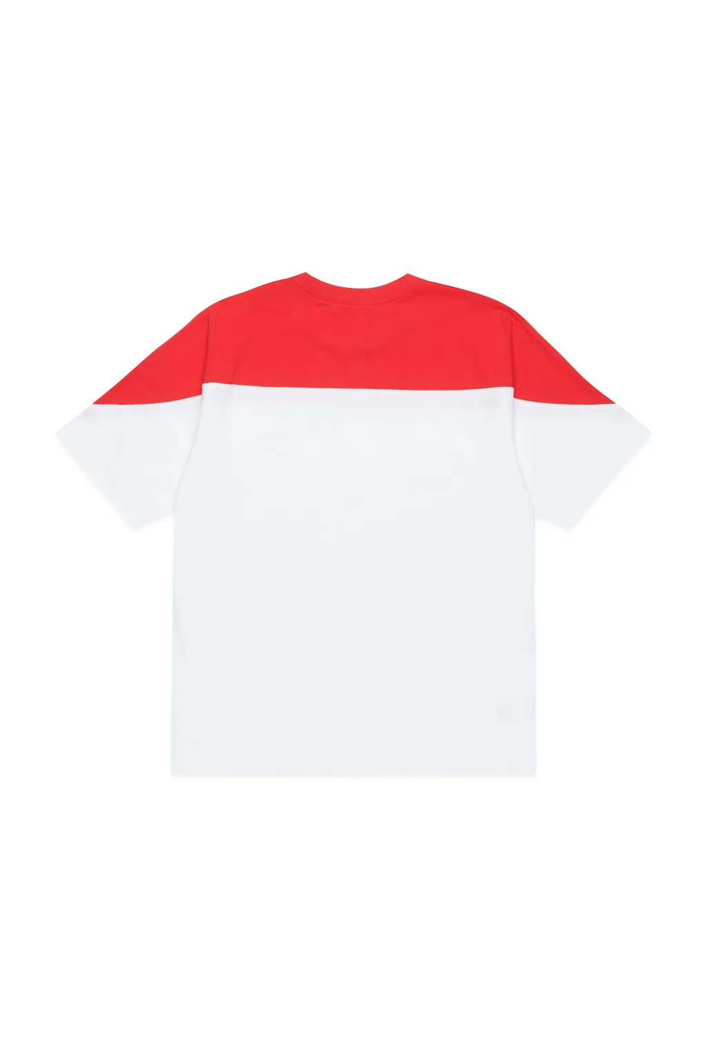 Marni Kids Logo-Printed Two-Toned Crewneck T-Shirt