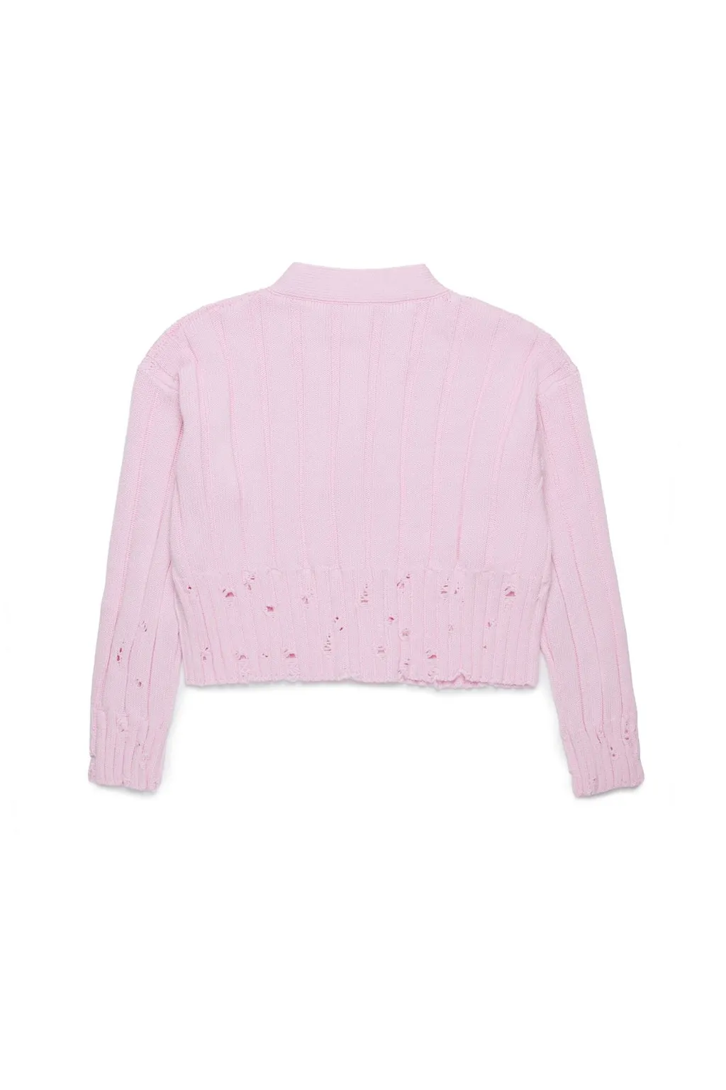 Marni Kids Distressed Knit Cardigan
