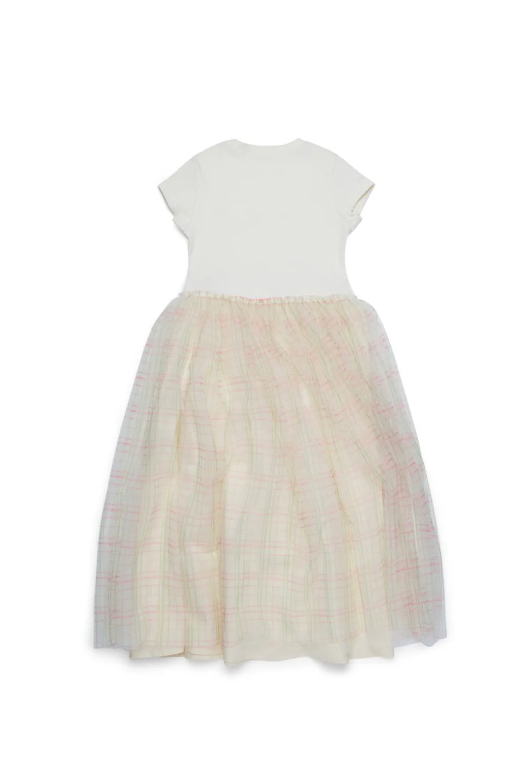 Marni Kids Logo Embroidered Short-Sleeved Dress
