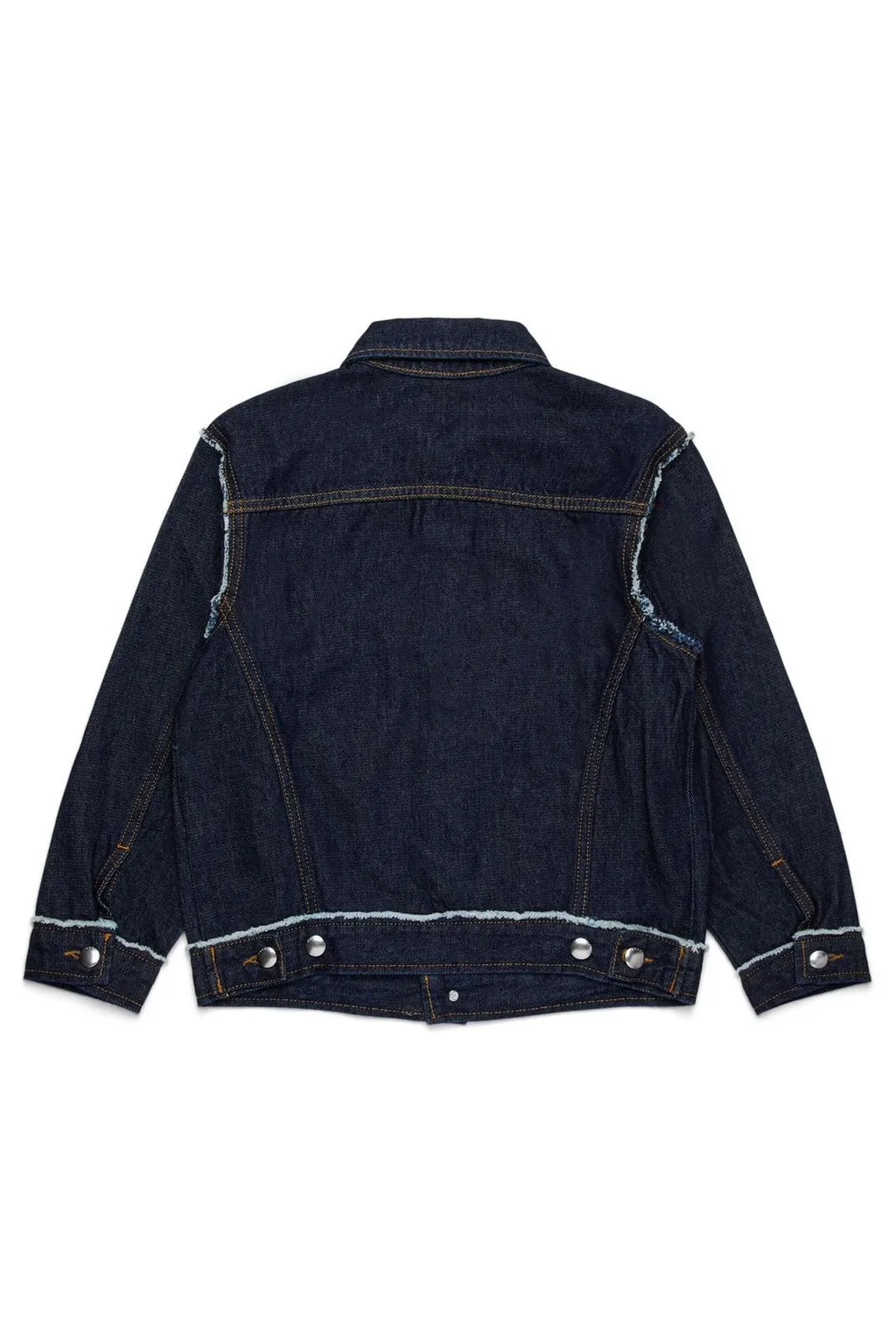 Marni Kids Raw-Cut Denim Jacket