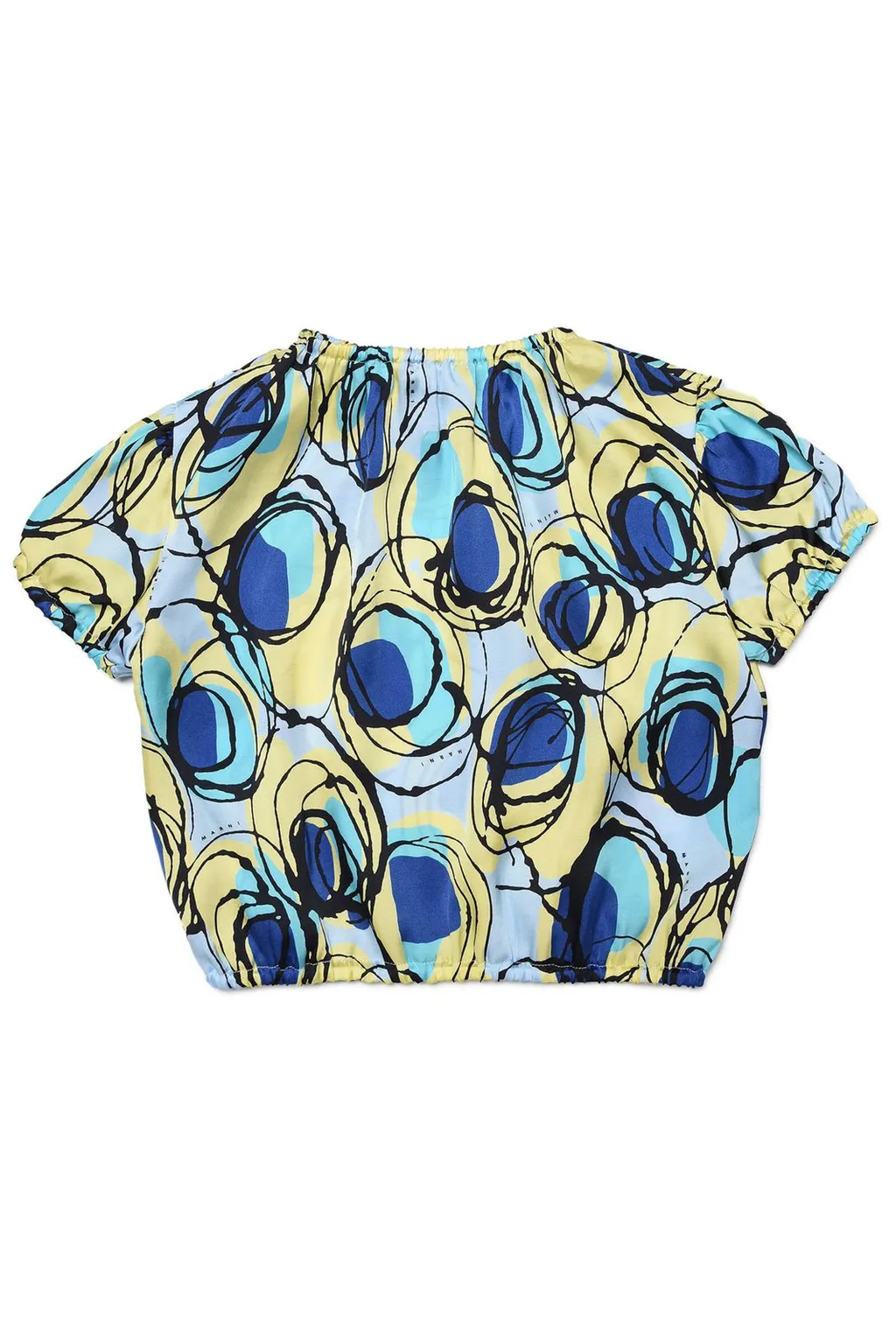 Marni Kids Graphic Printed Crewneck Top
