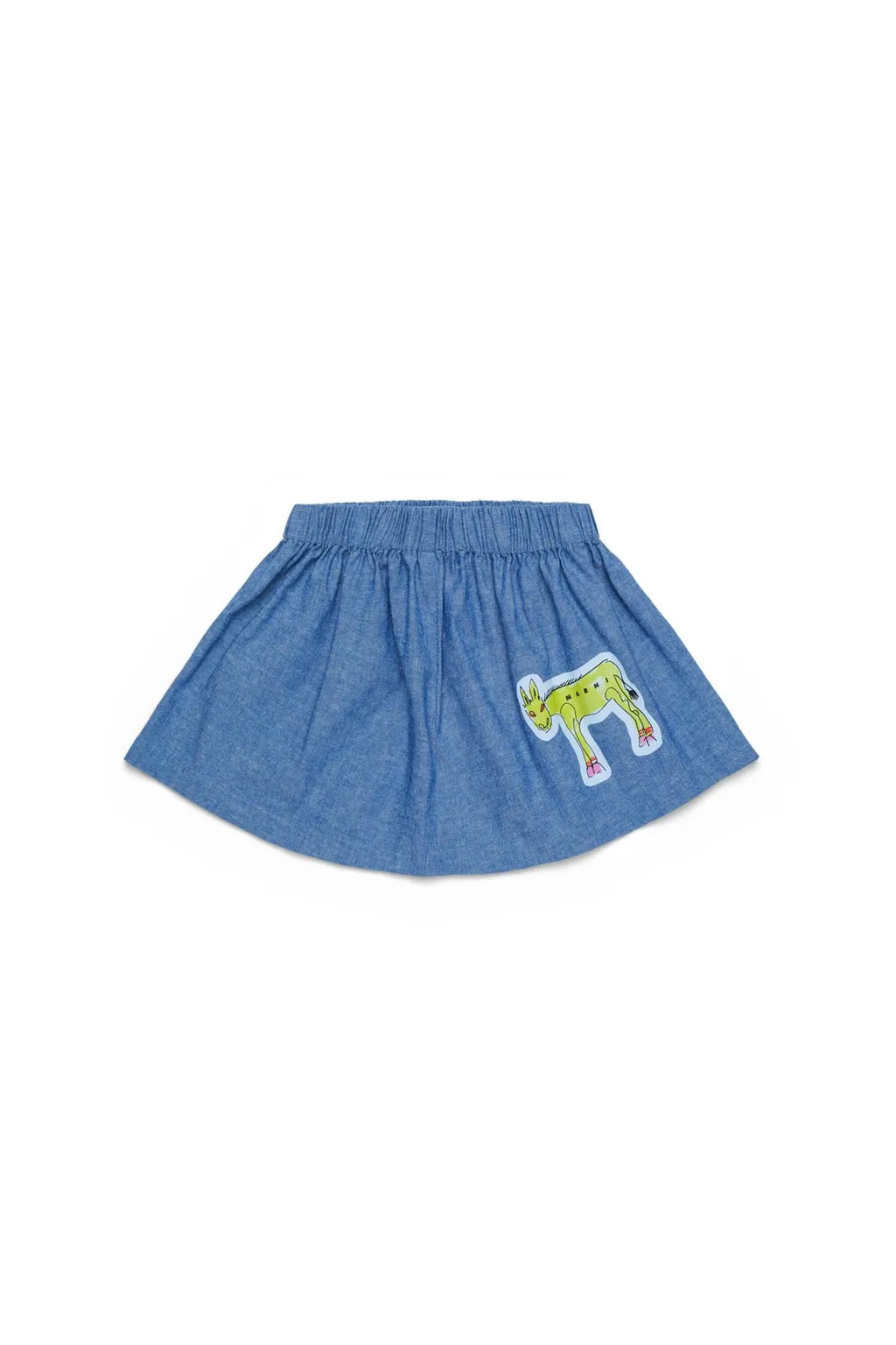 Marni Kids Elastic Waist Mini Skirt