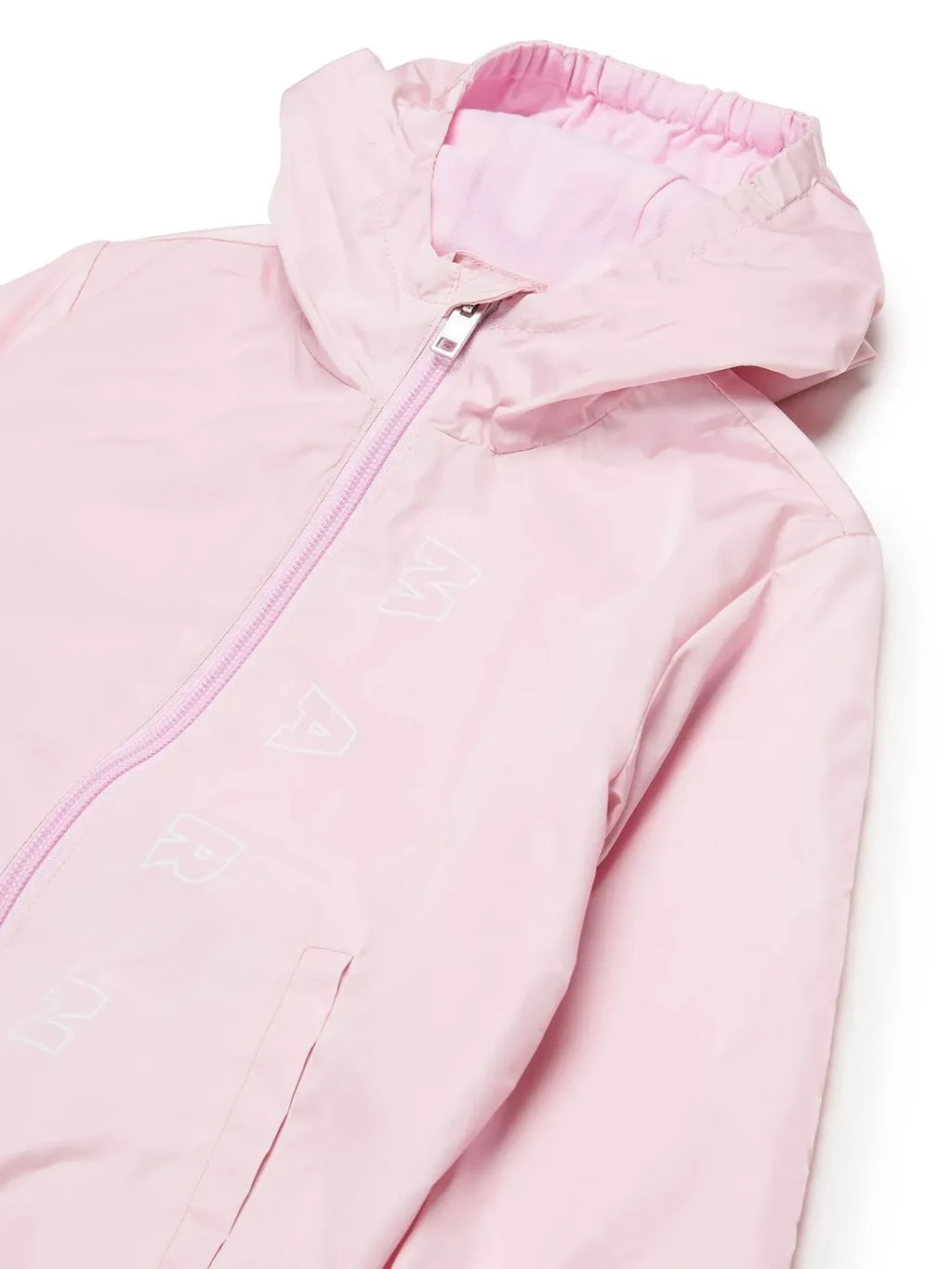 Marni Kids Logo Printed Hooded Windbreaker Jacket