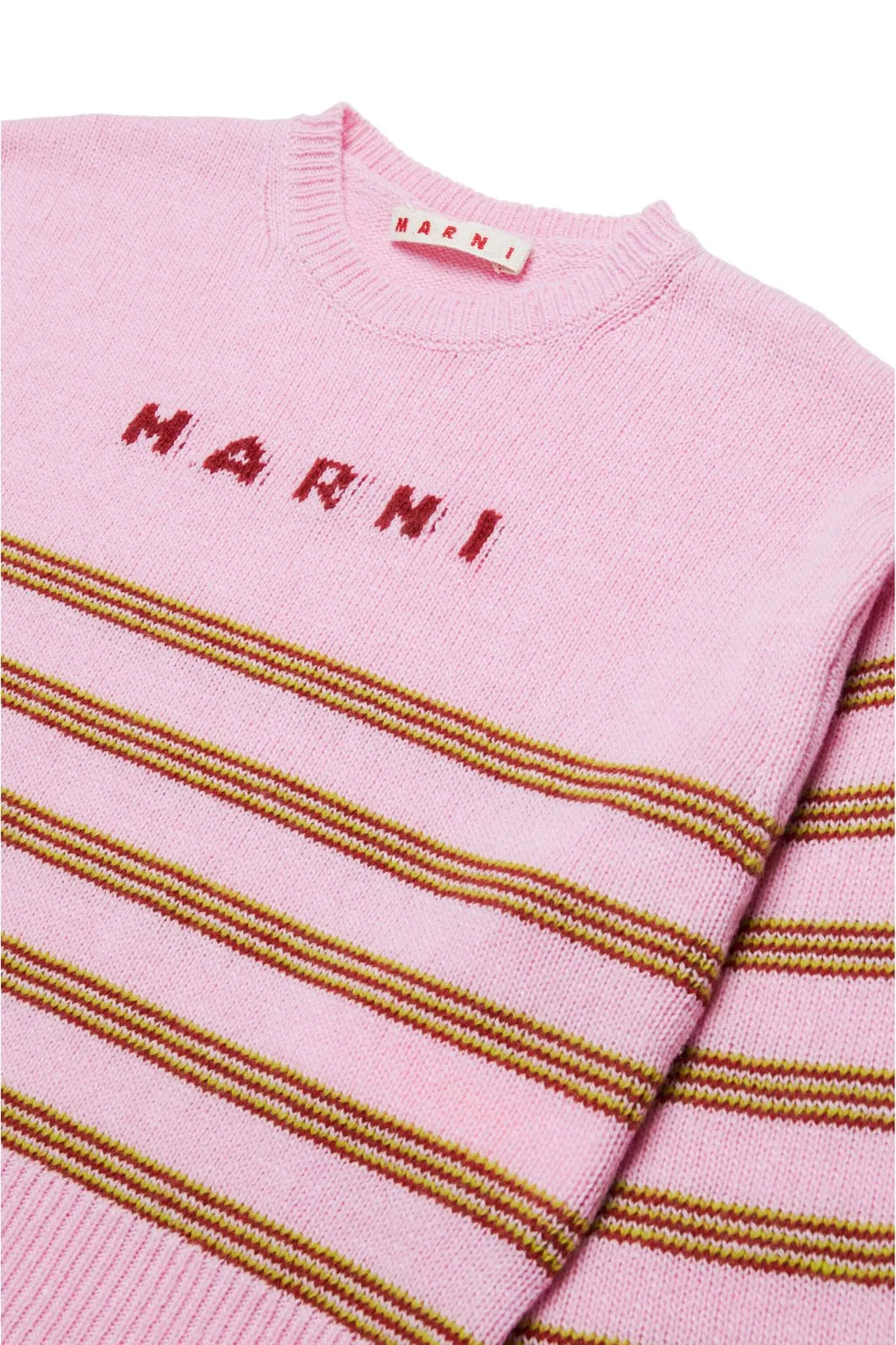 Marni Kids Striped Knit Jumper