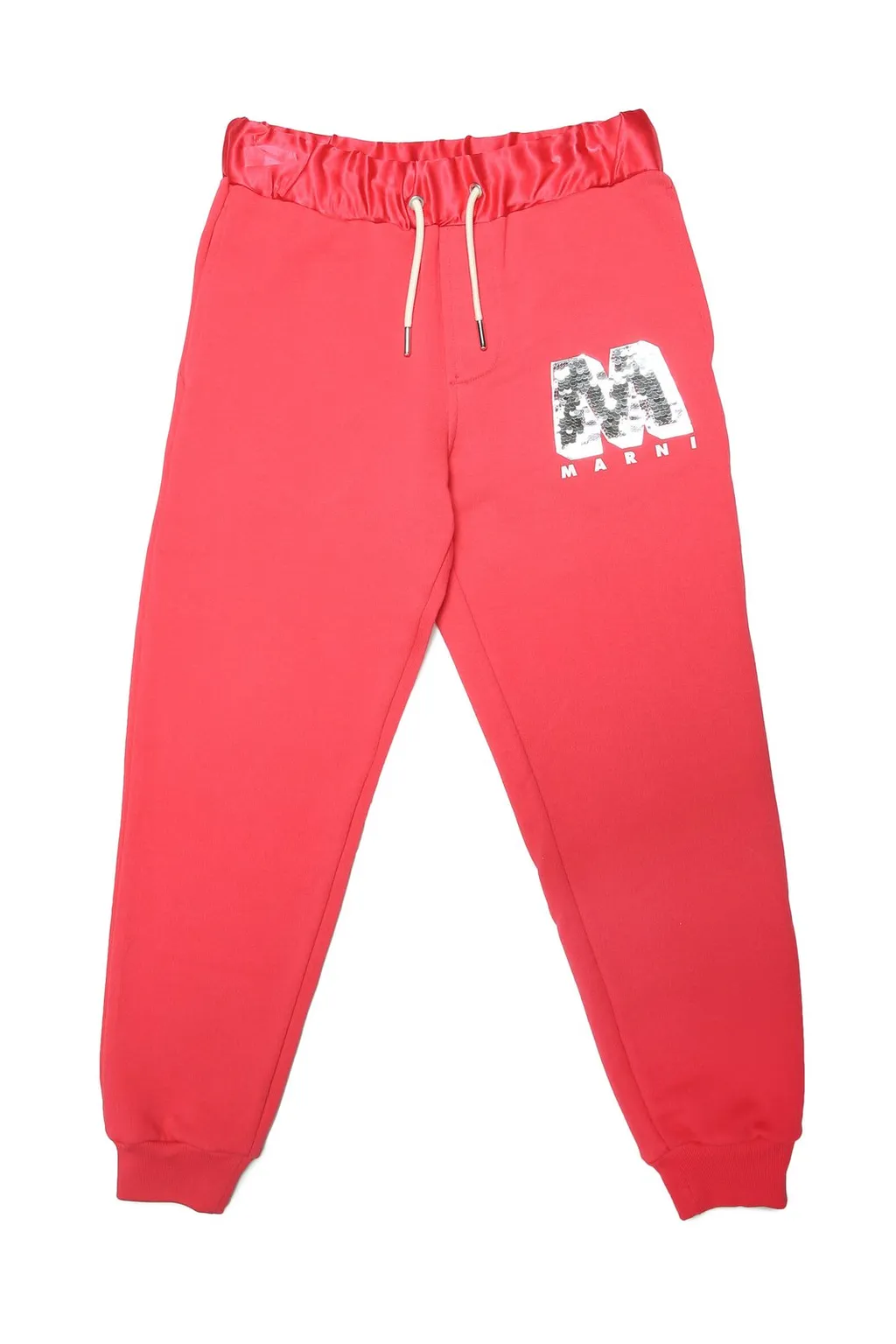 Marni Kids Logo Patch Drawstring Pants