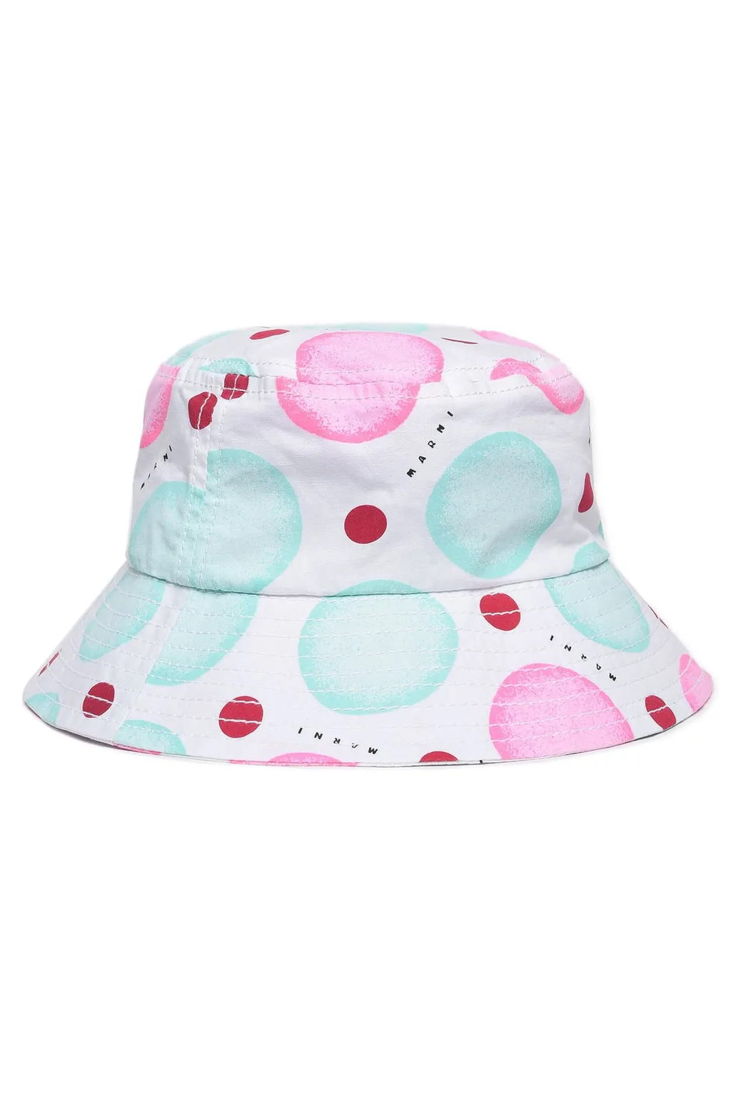 Marni Kids Logo Printed Bucket Hat
