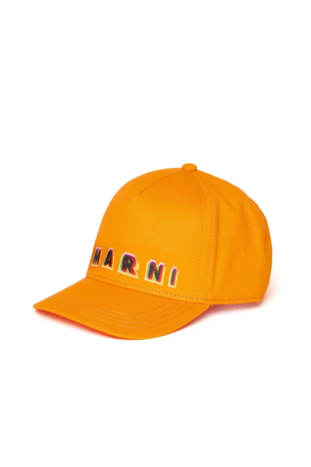 Marni Kids Logo Printed Baseball Cap