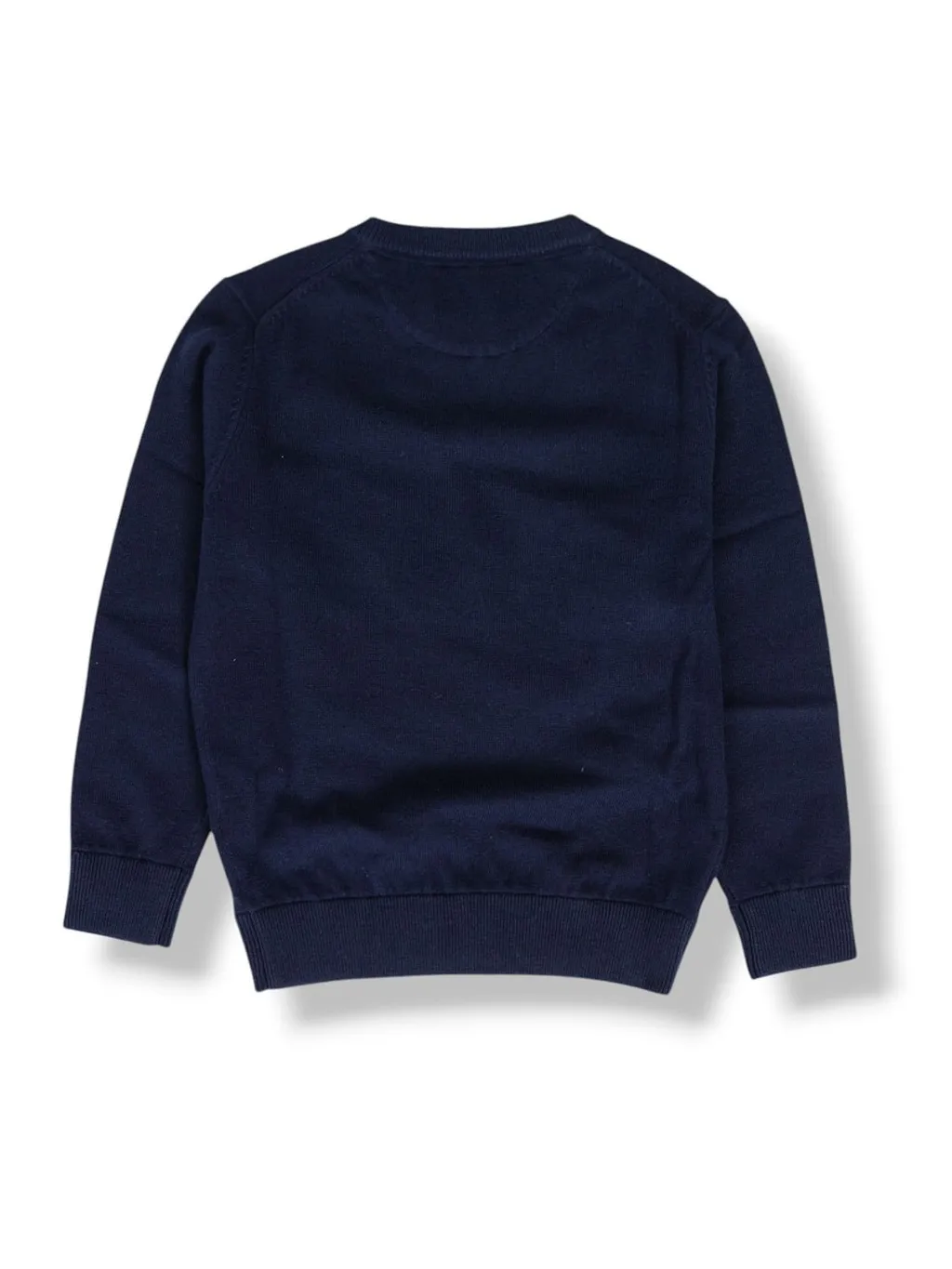 Mc2 Saint Barth Kids Logo Embroidered Jumper