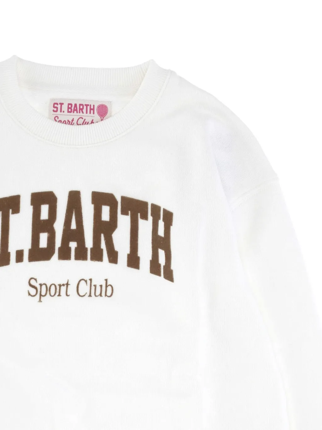 Mc2 Saint Barth Kids Logo Crewneck Sweatshirt