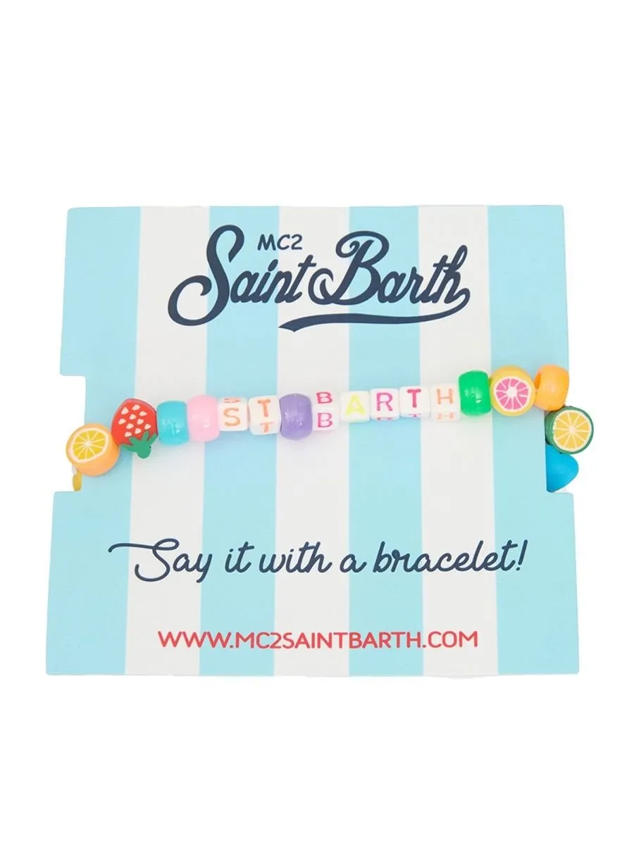 Mc2 Saint Barth Kids Beaded Bracelet