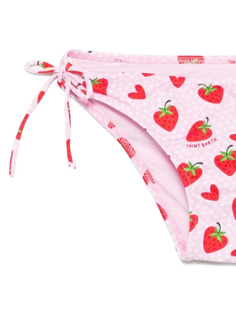 Mc2 Saint Barth Kids Aryanna Strawberry Beachwear