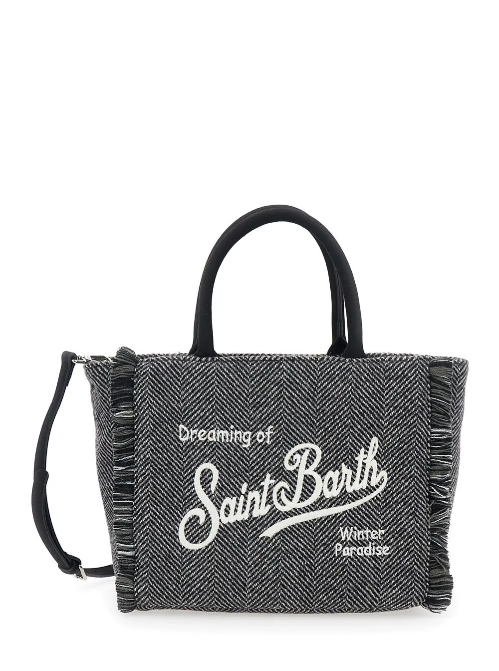 Mc2 Saint Barth Kids Fringed Crossbody Bag