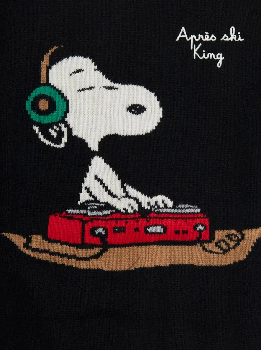 Mc2 Saint Barth Kids Snoopy Embroidered Sweater