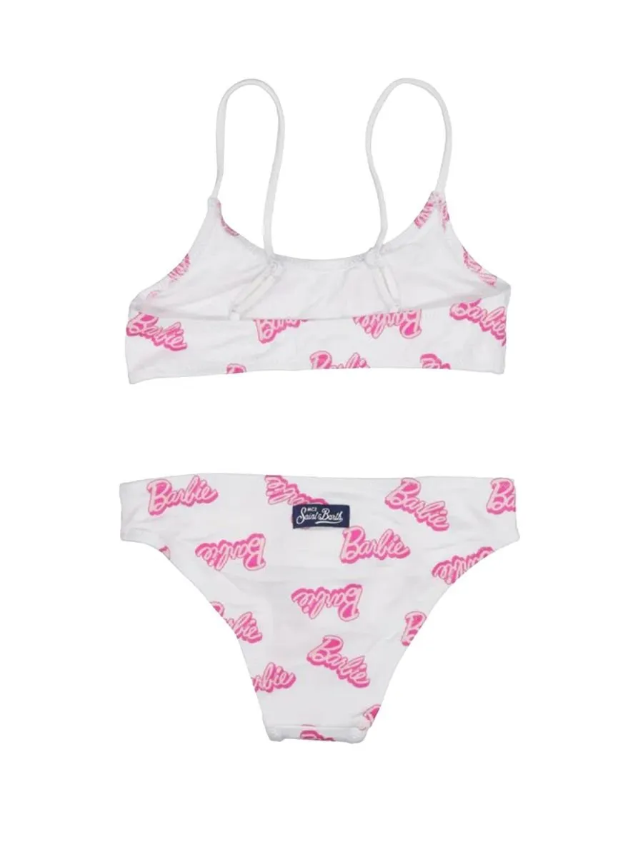 Mc2 Saint Barth Kids Barbie Print Beachwear
