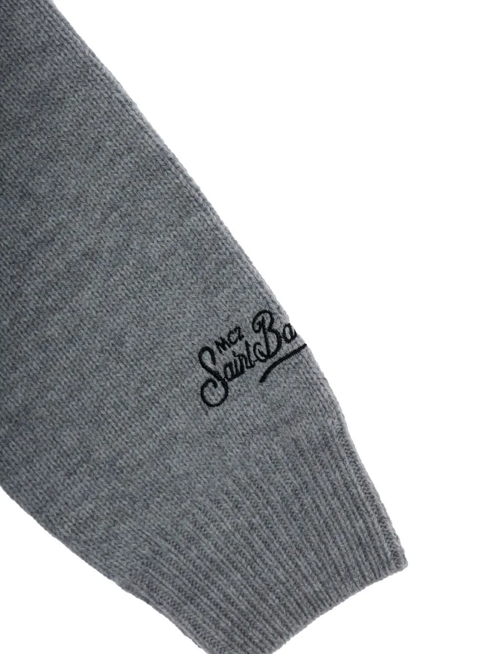Mc2 Saint Barth Kids Logo Embroidered Knitwear