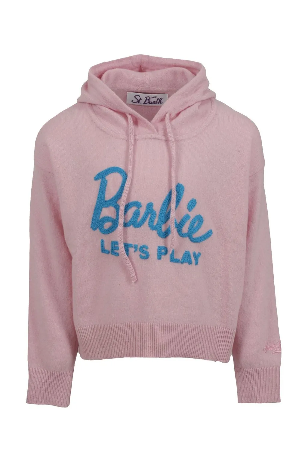 Mc2 Saint Barth Kids Meg Crop Hoodie Sweaters