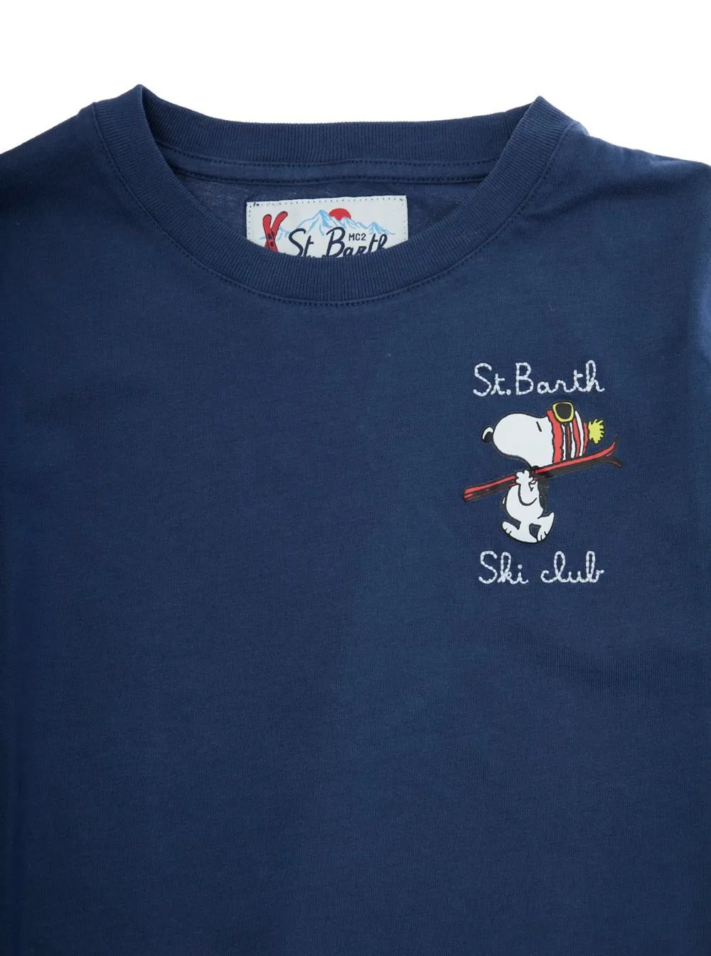 Mc2 Saint Barth Kids Snoopy Long Sleeve T-Shirt