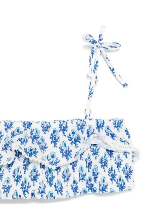Mc2 Saint Barth Kids Melie Ruffled Beachwear