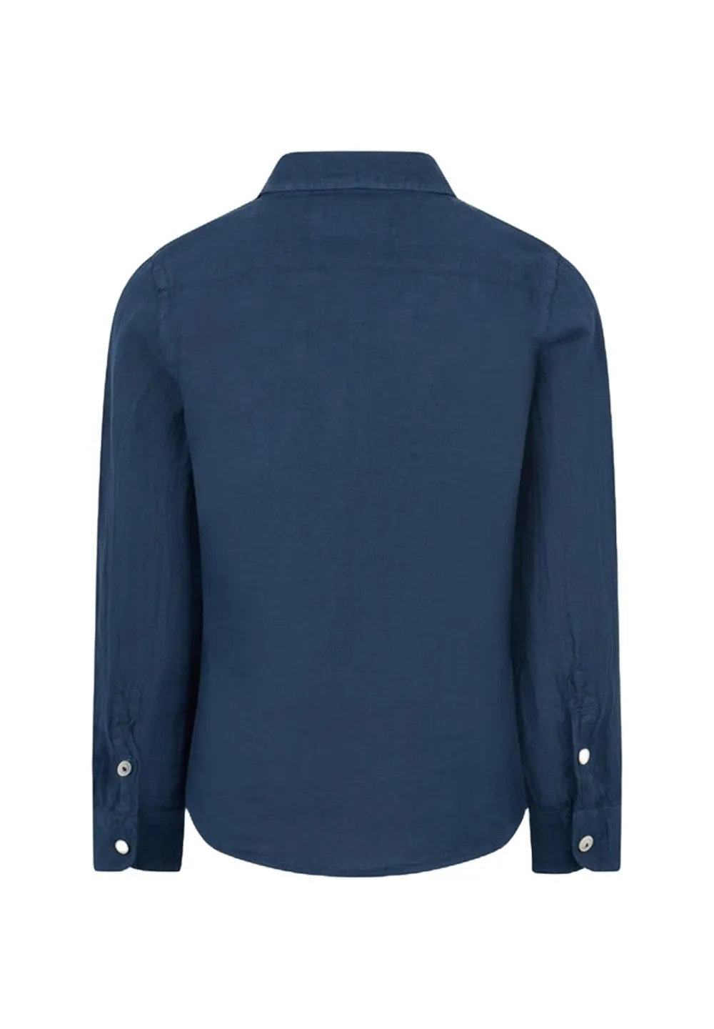 Mc2 Saint Barth Kids Agnes Curved Hem Shirt