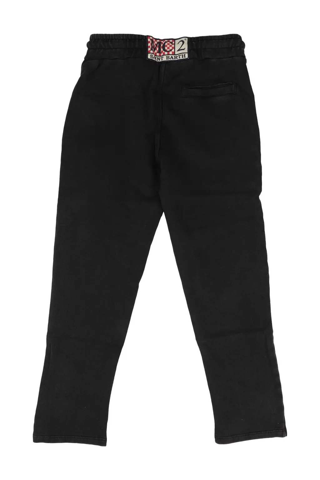 Mc2 Saint Barth Kids Logo-Embroidered Drawstring Pants