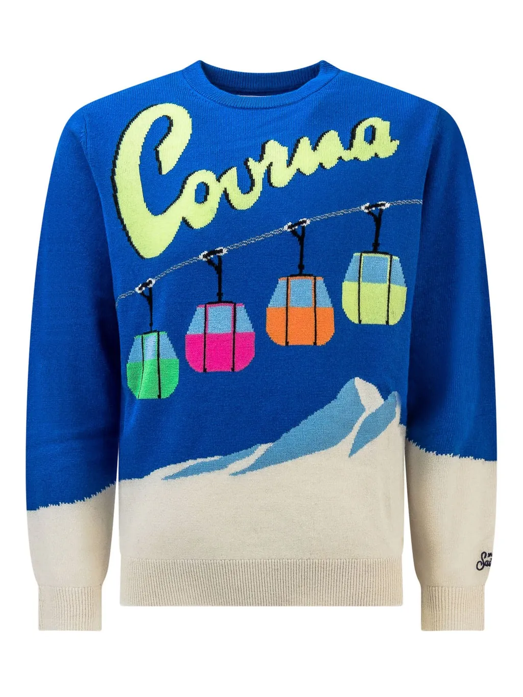 Mc2 Saint Barth Kids Motif Intarsia Knitted Jumper
