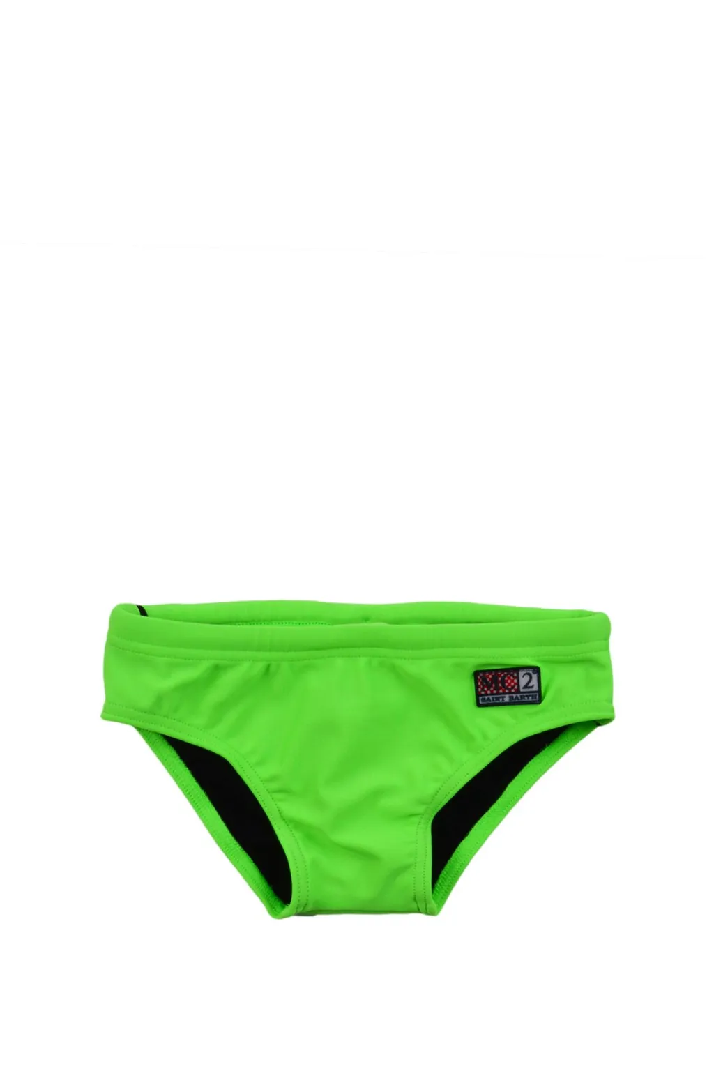 Mc2 Saint Barth Kids Logo Patch Briefs