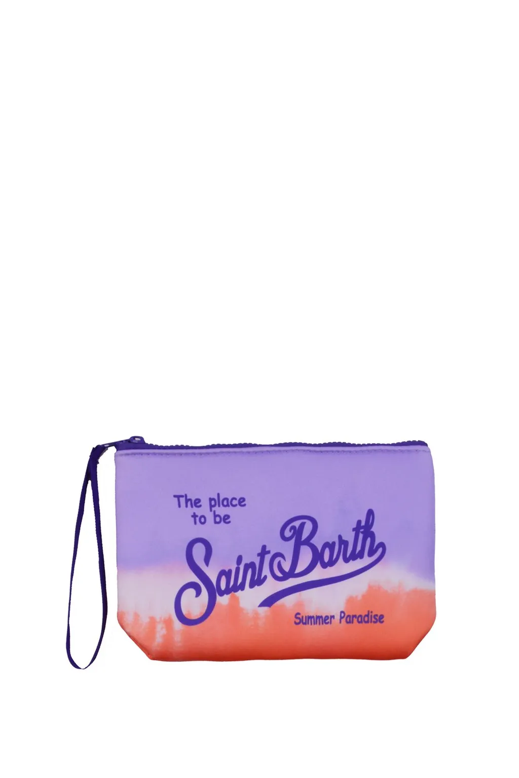 Mc2 Saint Barth Kids Logo Printed Tie-Dye Handbag