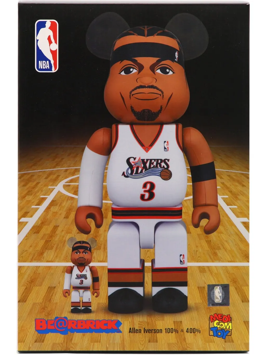 Medicom Toy Be@Rbrick Iverson Toy Set