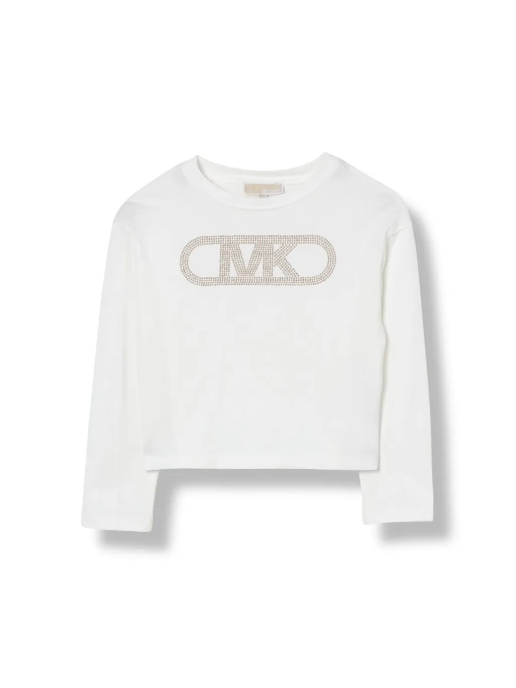Michael Kors Kids Logo-Embellished Crewneck Top