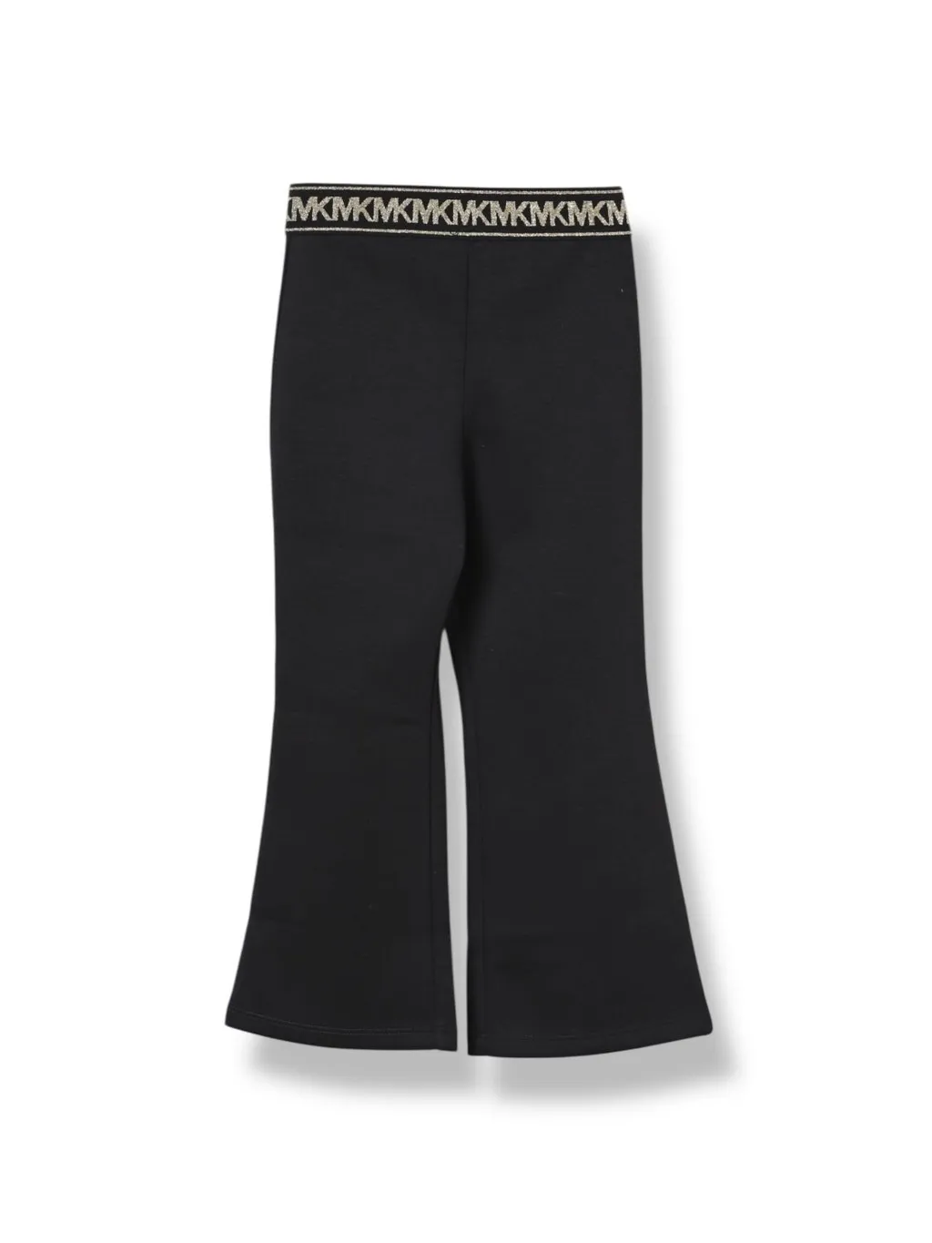 Michael Kors Kids Logo-Waistband Flared Trousers