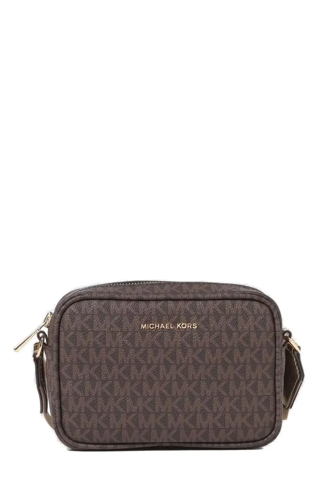 Michael Kors Kids Monogram Zipped Shoulder Bag
