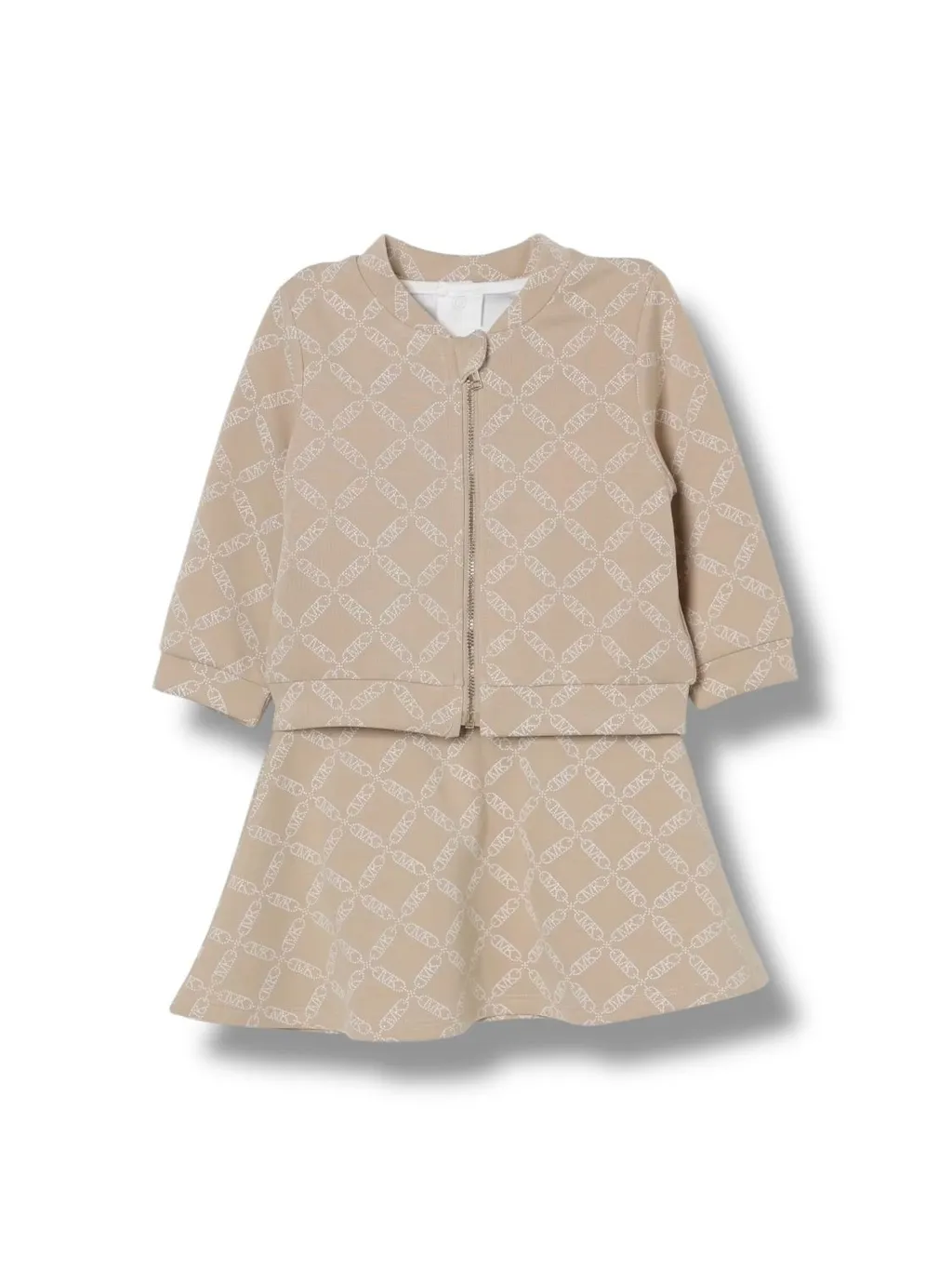 Michael Kors Kids Mk Empire-Pattern Skirt Set