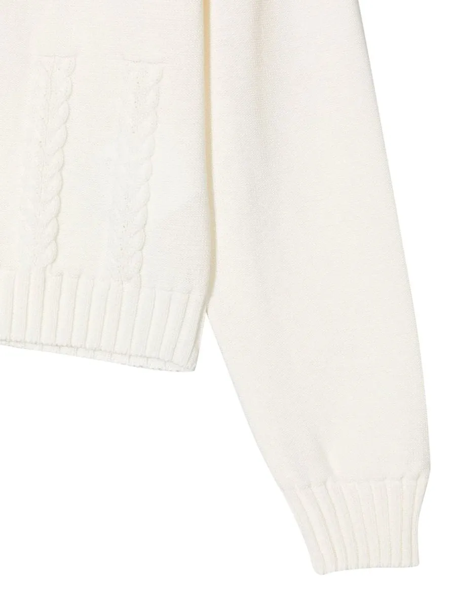 Mimisol Cozy Knit Sweatshirt